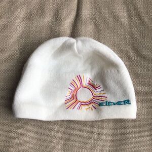 White Eider winter hat